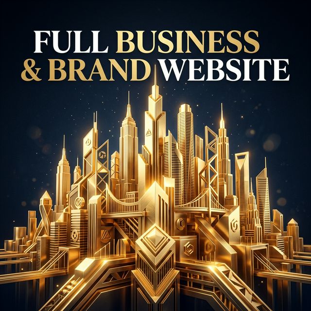 Full Business & Brand Website